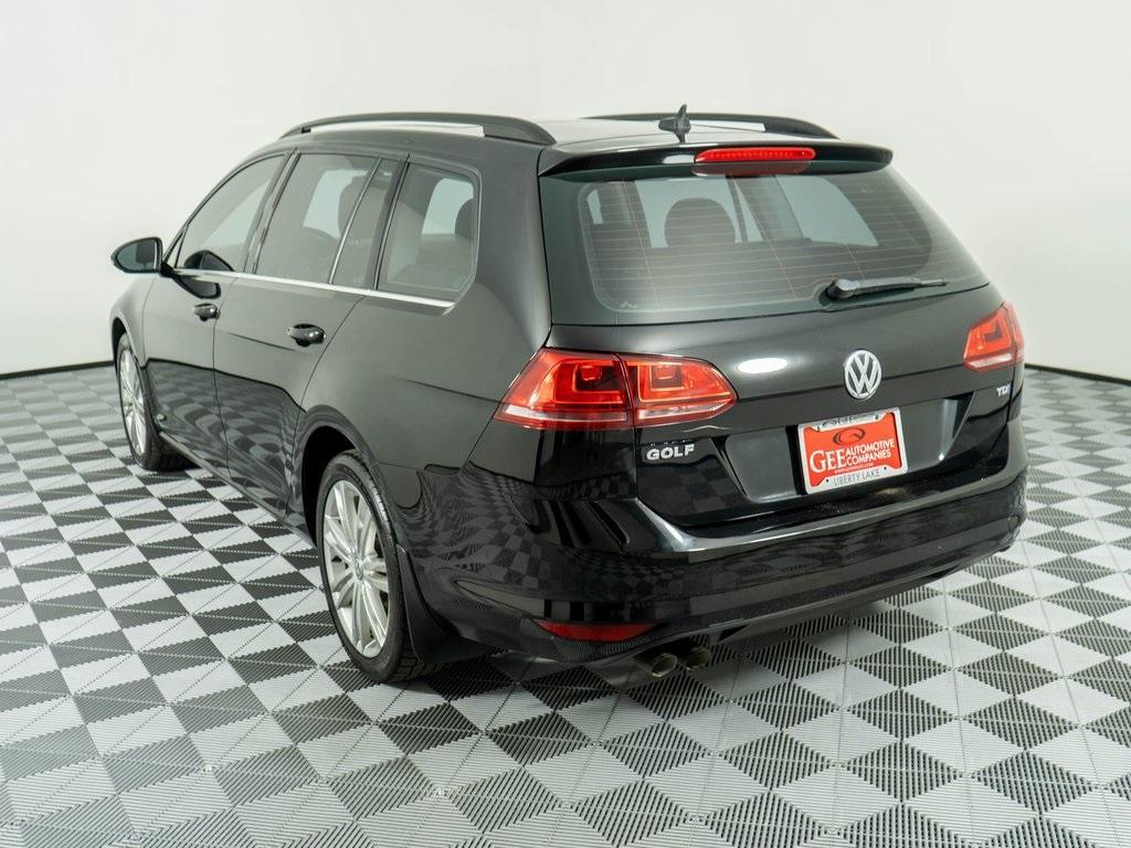 used 2015 Volkswagen Golf SportWagen car, priced at $10,995