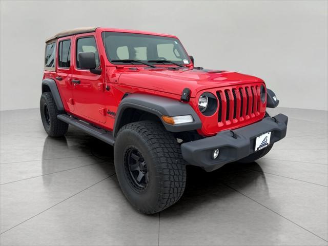 used 2020 Jeep Wrangler Unlimited car, priced at $28,392
