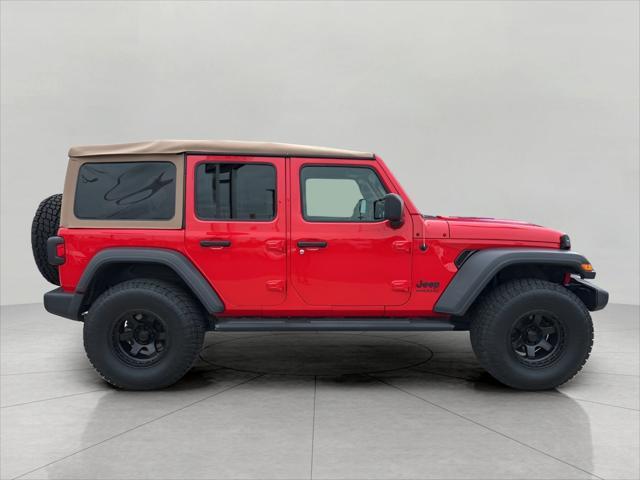used 2020 Jeep Wrangler Unlimited car, priced at $28,392