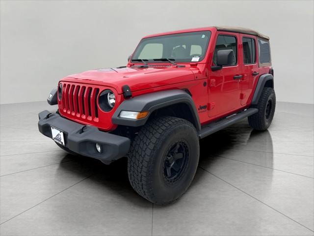 used 2020 Jeep Wrangler Unlimited car, priced at $28,392