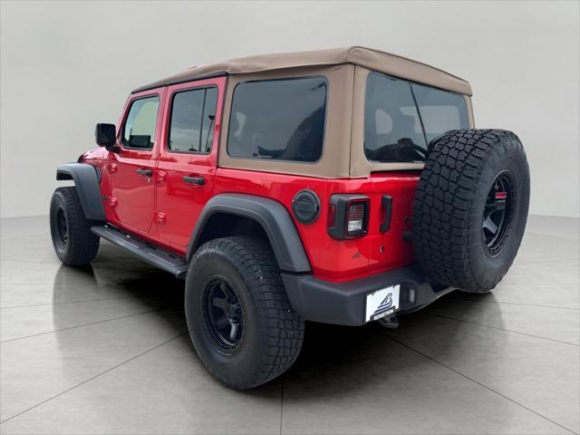 used 2020 Jeep Wrangler Unlimited car, priced at $28,392