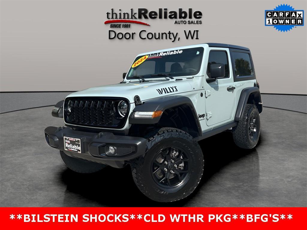 used 2024 Jeep Wrangler car, priced at $36,592