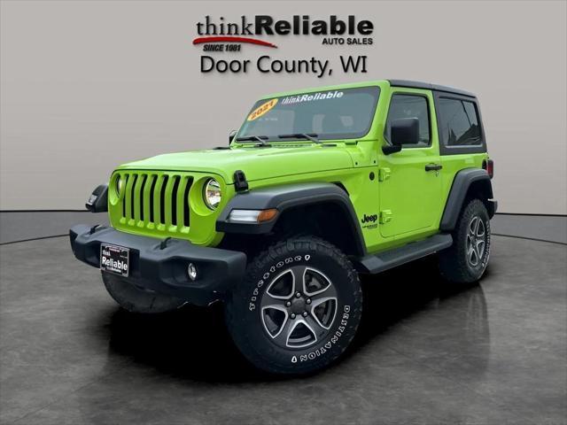 used 2021 Jeep Wrangler car, priced at $28,492