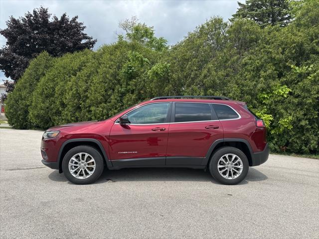 used 2022 Jeep Cherokee car, priced at $24,992