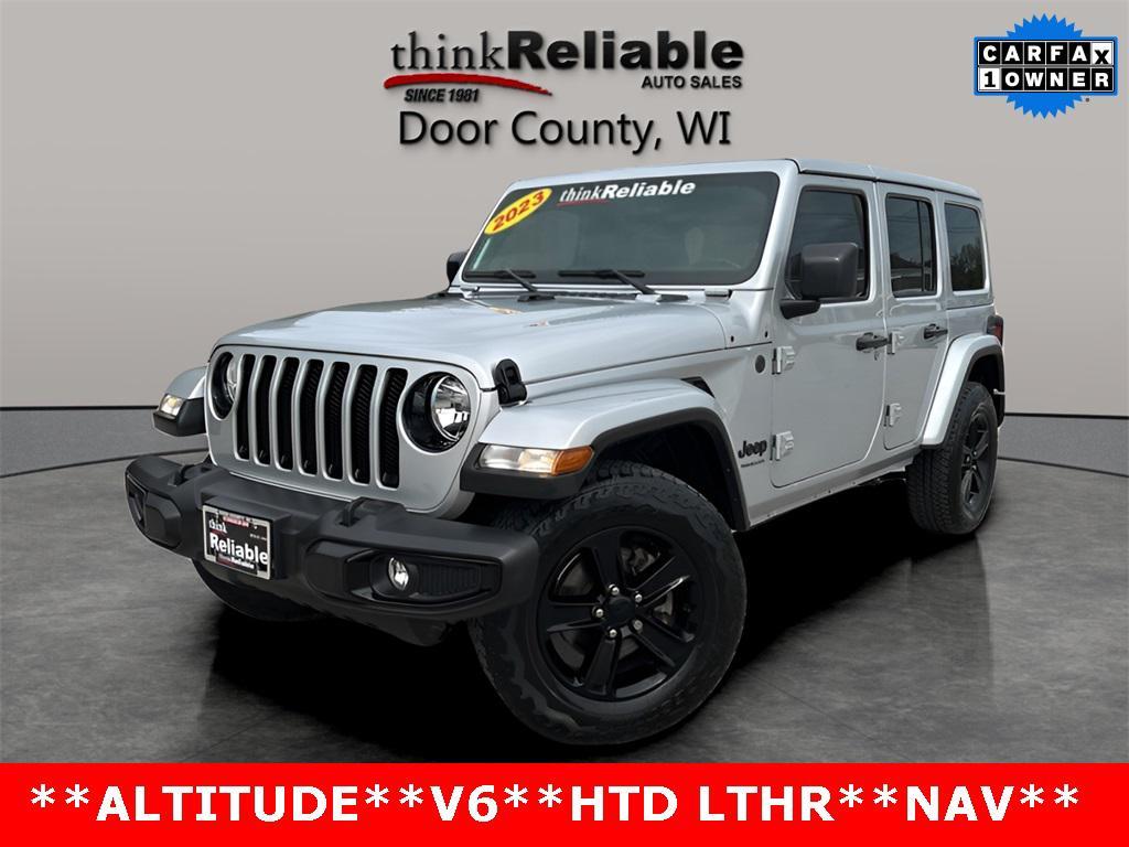 used 2023 Jeep Wrangler car, priced at $35,992