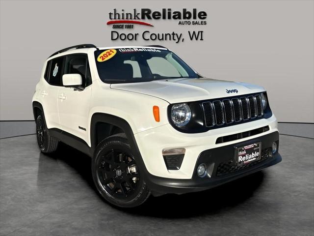 used 2021 Jeep Renegade car, priced at $17,532