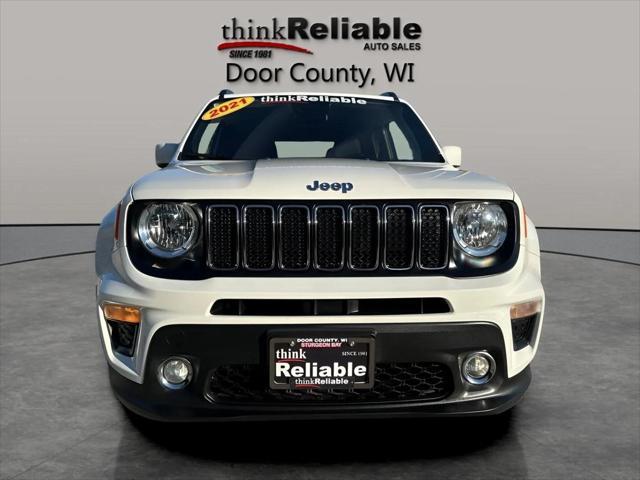 used 2021 Jeep Renegade car, priced at $17,532