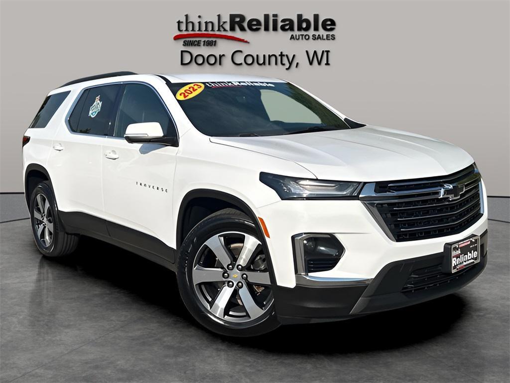 used 2023 Chevrolet Traverse car, priced at $34,992
