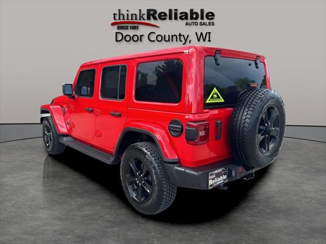 used 2021 Jeep Wrangler Unlimited car, priced at $36,897