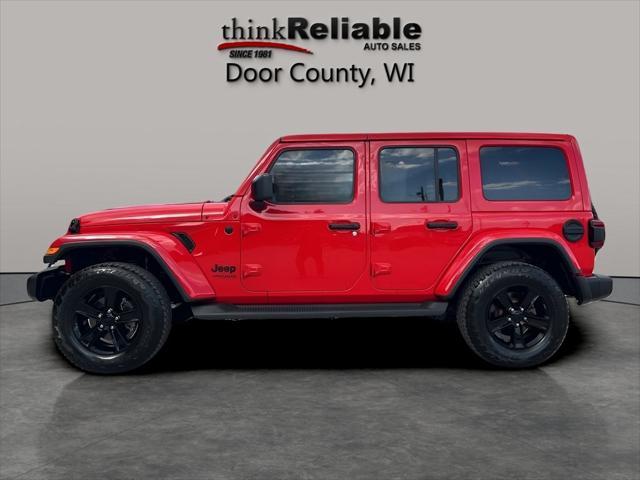 used 2021 Jeep Wrangler Unlimited car, priced at $36,897