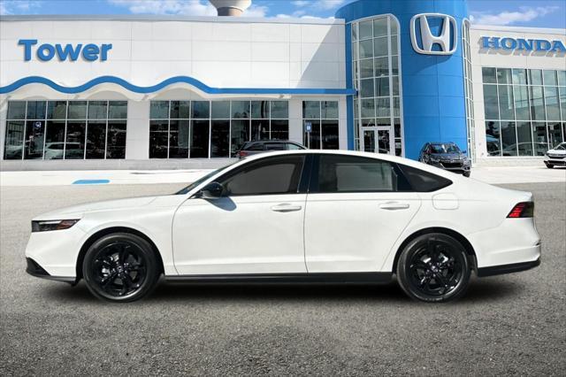 new 2025 Honda Accord car, priced at $30,085