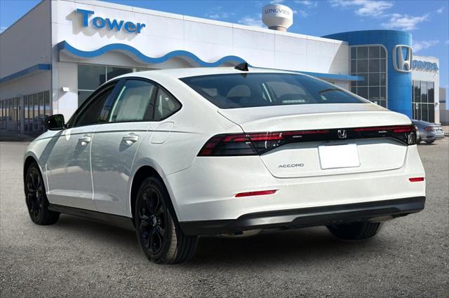 new 2025 Honda Accord car, priced at $30,085
