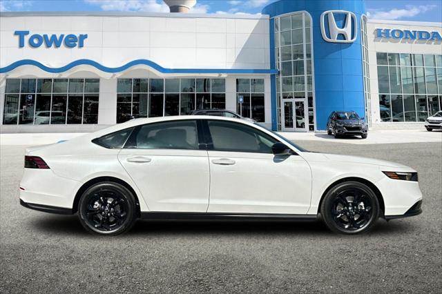 new 2025 Honda Accord car, priced at $30,085