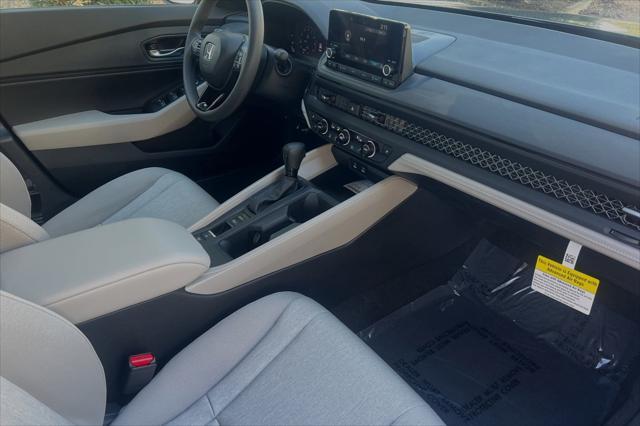new 2025 Honda Accord car, priced at $30,085