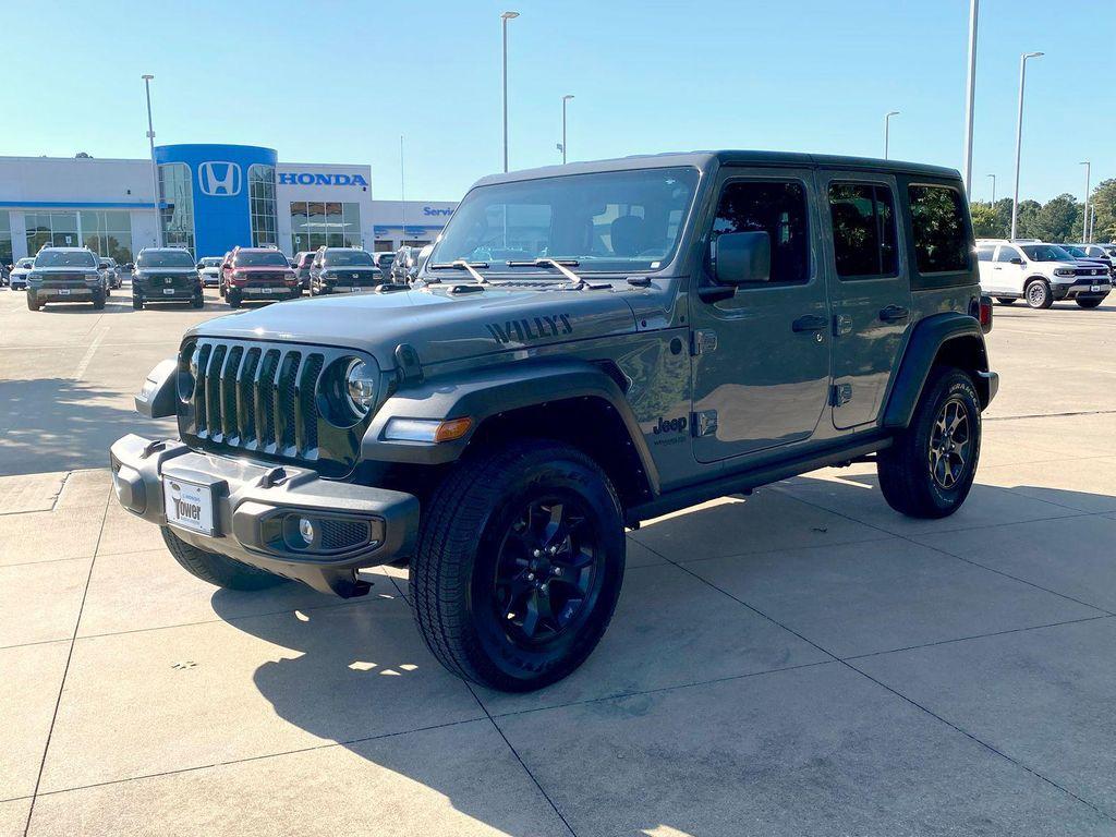 used 2022 Jeep Wrangler car, priced at $32,901