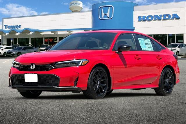 new 2025 Honda Civic car, priced at $27,345