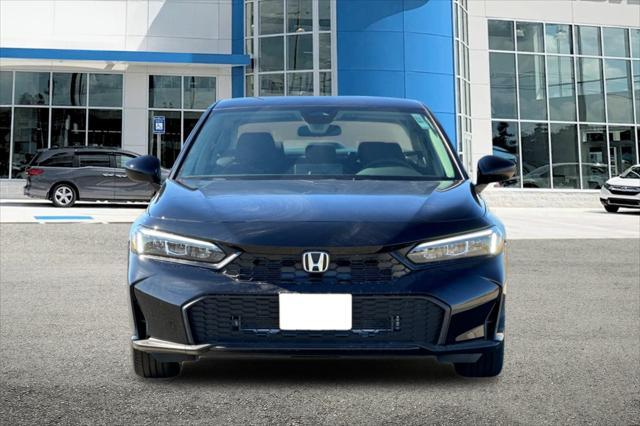 new 2025 Honda Civic car, priced at $25,345