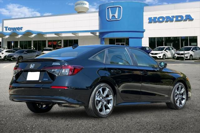 new 2025 Honda Civic Hybrid car, priced at $33,100