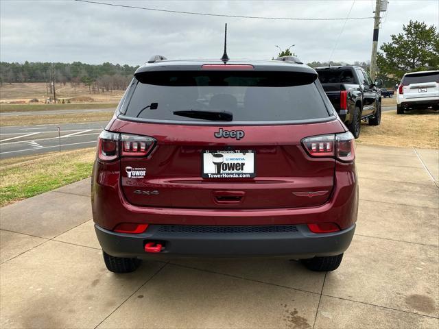 used 2022 Jeep Compass car, priced at $23,990