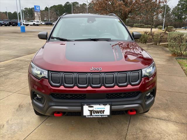 used 2022 Jeep Compass car, priced at $23,990