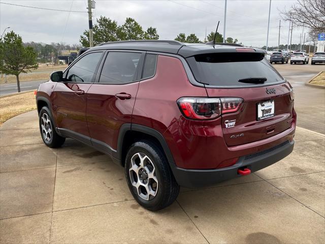 used 2022 Jeep Compass car, priced at $23,990