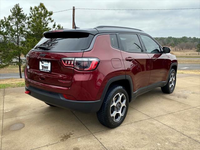 used 2022 Jeep Compass car, priced at $23,990