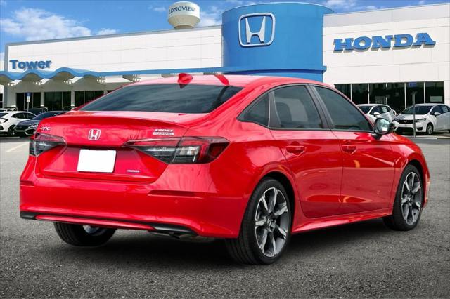 new 2025 Honda Civic Hybrid car, priced at $33,100