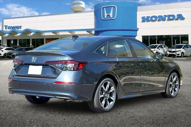 new 2025 Honda Civic Hybrid car, priced at $33,100