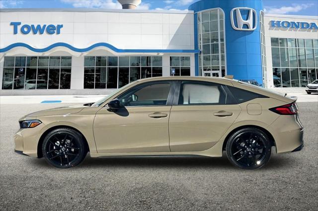 new 2025 Honda Civic car, priced at $29,055