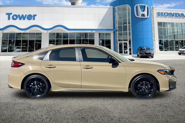 new 2025 Honda Civic car, priced at $29,055