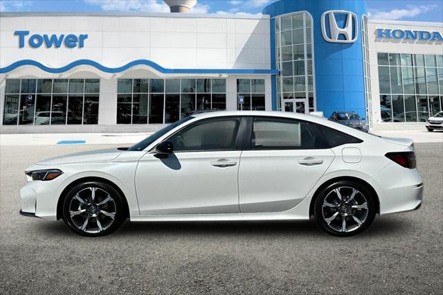 new 2025 Honda Civic Hybrid car, priced at $33,555