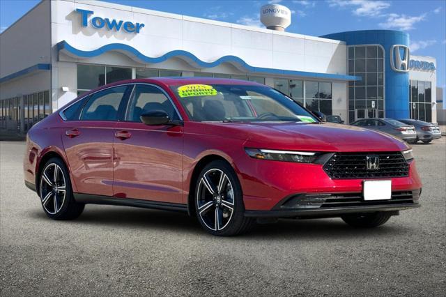 new 2025 Honda Accord Hybrid car, priced at $35,205