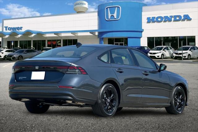 new 2025 Honda Accord car, priced at $31,710