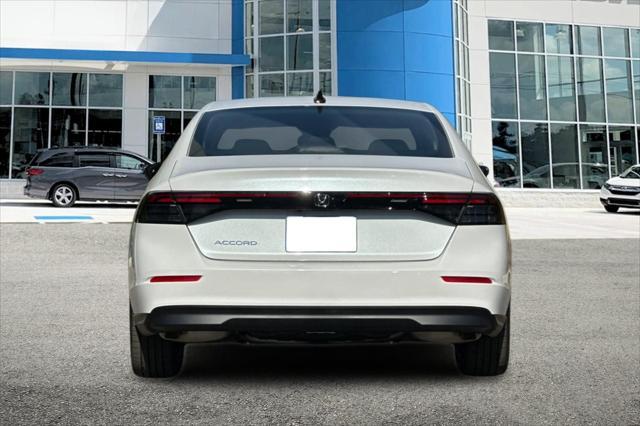 new 2025 Honda Accord car, priced at $32,165