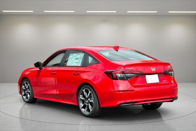 new 2025 Honda Civic Hybrid car, priced at $32,845