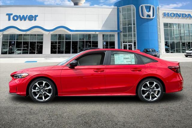 new 2025 Honda Civic Hybrid car, priced at $32,845