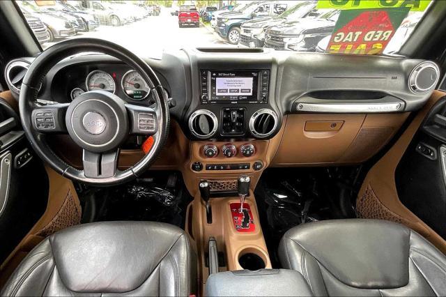 used 2015 Jeep Wrangler Unlimited car, priced at $20,950