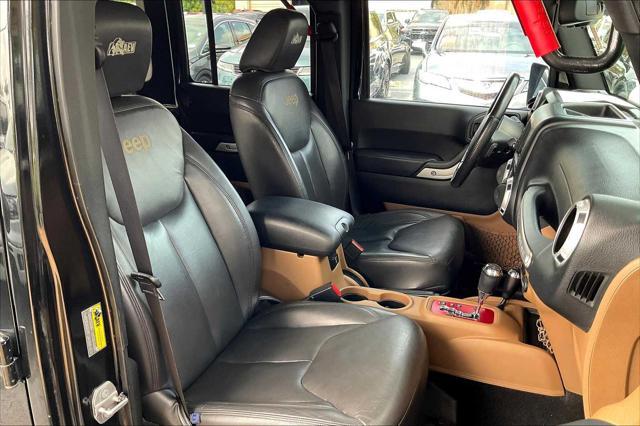 used 2015 Jeep Wrangler Unlimited car, priced at $20,950