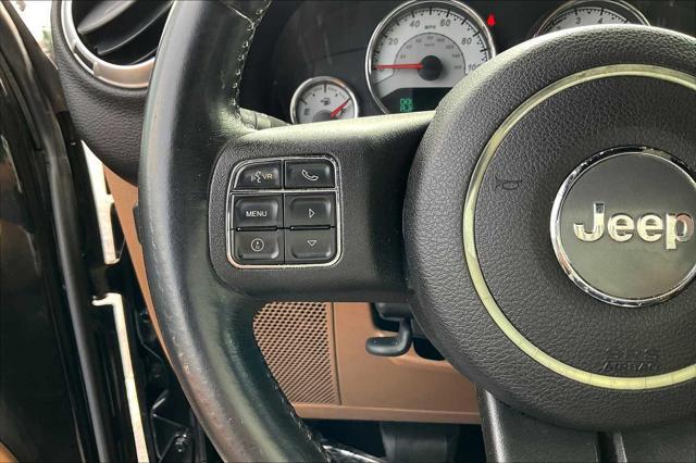 used 2015 Jeep Wrangler Unlimited car, priced at $20,950