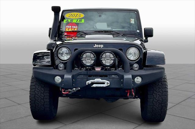 used 2015 Jeep Wrangler Unlimited car, priced at $20,950