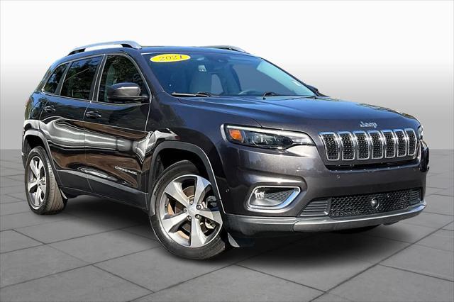 used 2021 Jeep Cherokee car, priced at $23,950