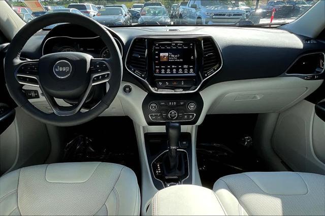 used 2021 Jeep Cherokee car, priced at $23,950