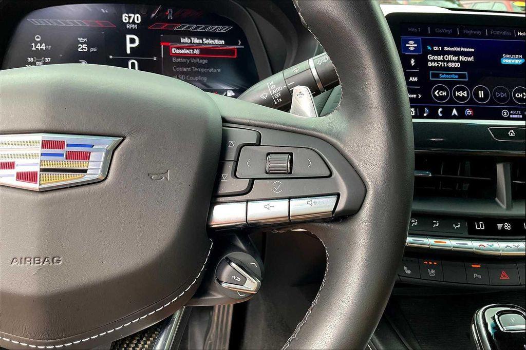used 2022 Cadillac CT4-V car, priced at $59,950