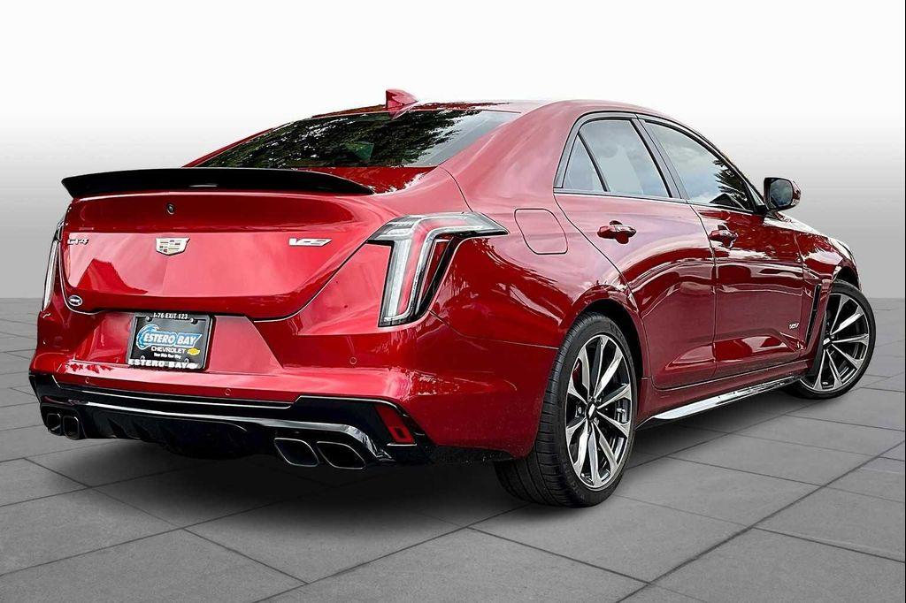used 2022 Cadillac CT4-V car, priced at $59,950