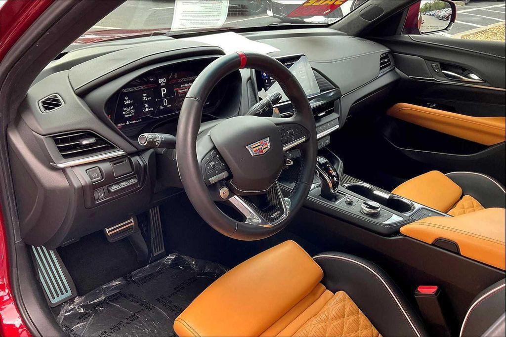 used 2022 Cadillac CT4-V car, priced at $59,950