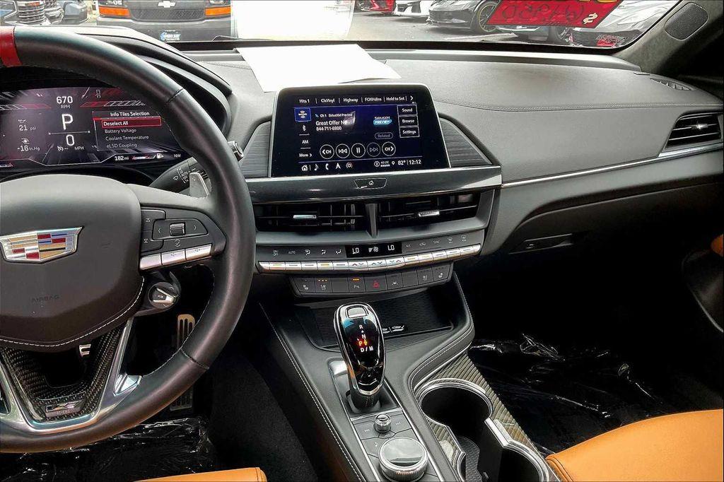 used 2022 Cadillac CT4-V car, priced at $59,950