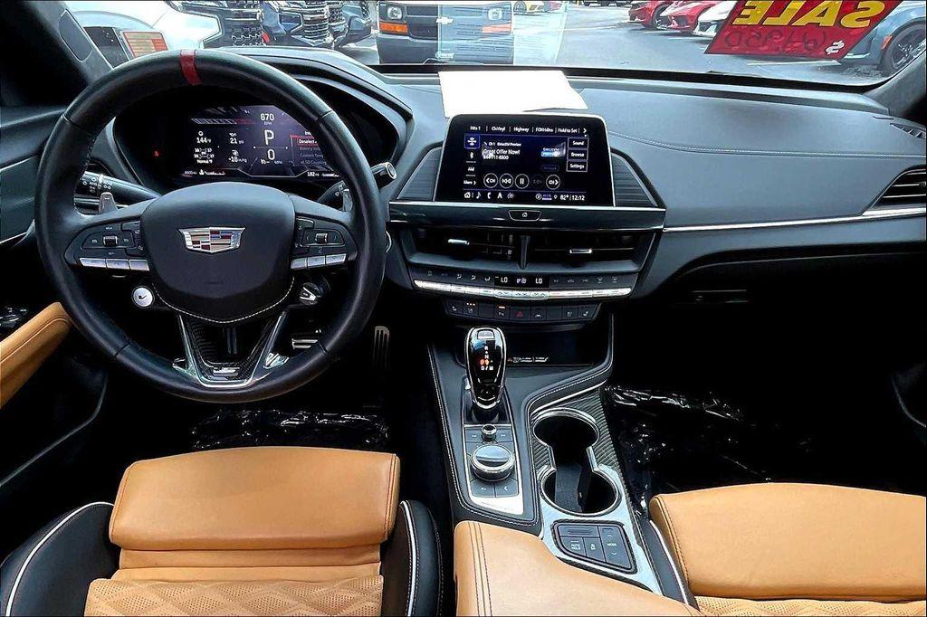 used 2022 Cadillac CT4-V car, priced at $59,950