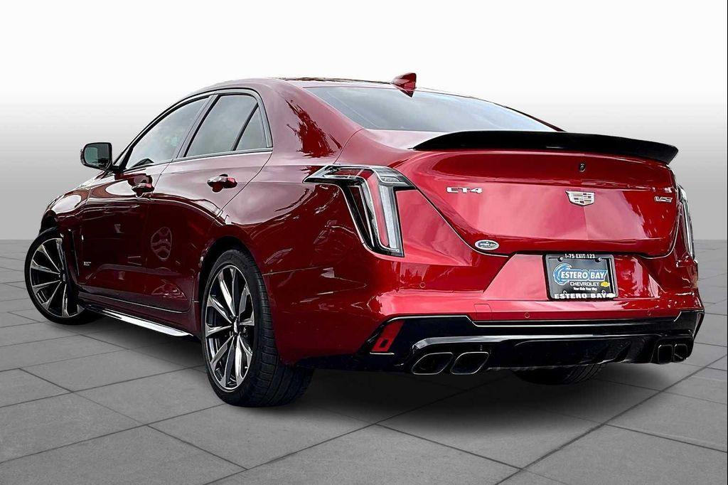 used 2022 Cadillac CT4-V car, priced at $59,950