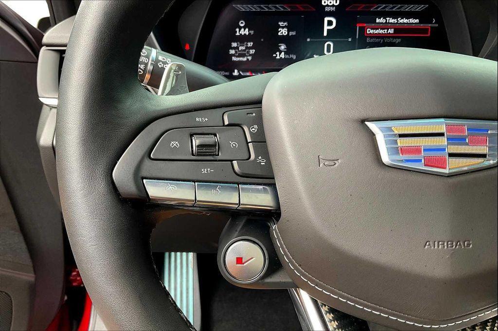 used 2022 Cadillac CT4-V car, priced at $59,950