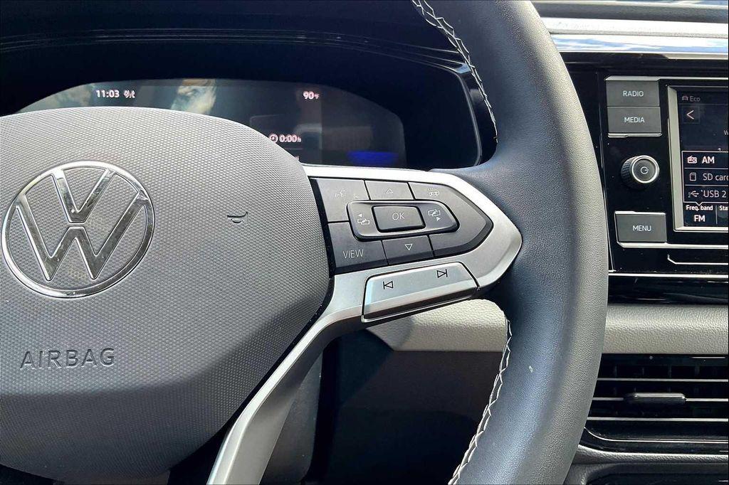 used 2024 Volkswagen Taos car, priced at $20,955